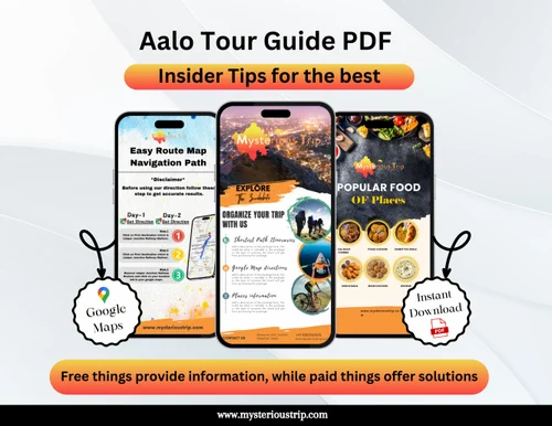 Aalo Tourism Map