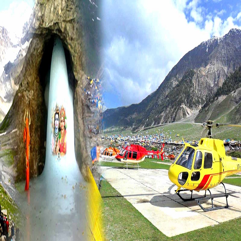 Amarnath Darshan By Helicopter