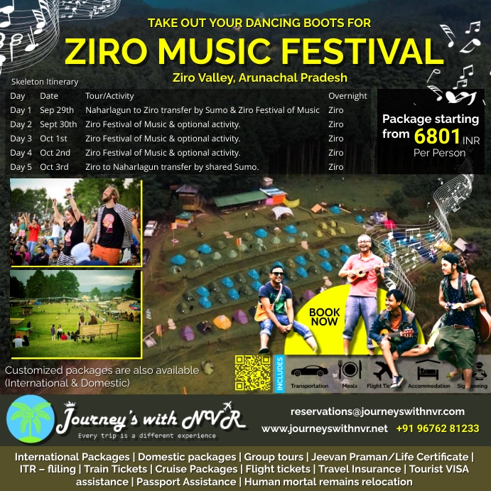 Ziro Tour Packages